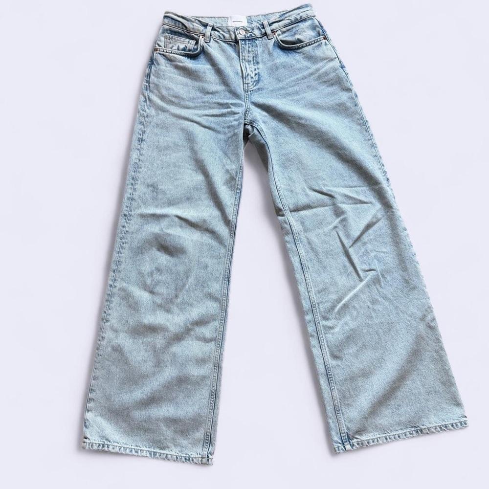 Reformation Carry Low Rise Slouchy Wide Leg Jeans 26